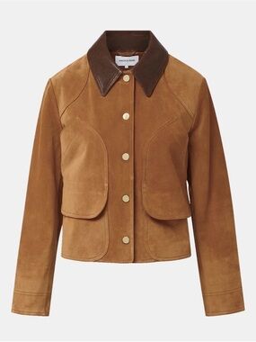 Veronica Beard Walters Suede Jacket